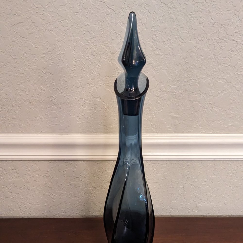 Lovely Blue Decanter